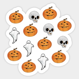 Spooky Time Sticker